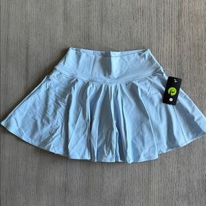 Light Blue Women’s Athletic Skirt